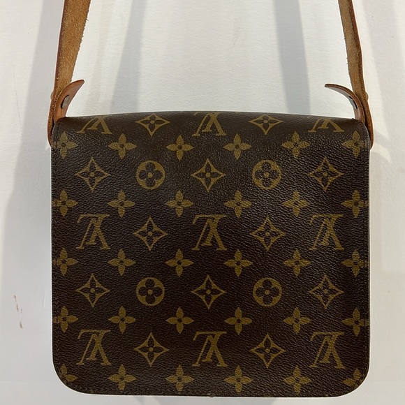 LOUIS VUITTON Cartouchiere MM Monogram Shoulder Bag Purse - Picture 10 of 15